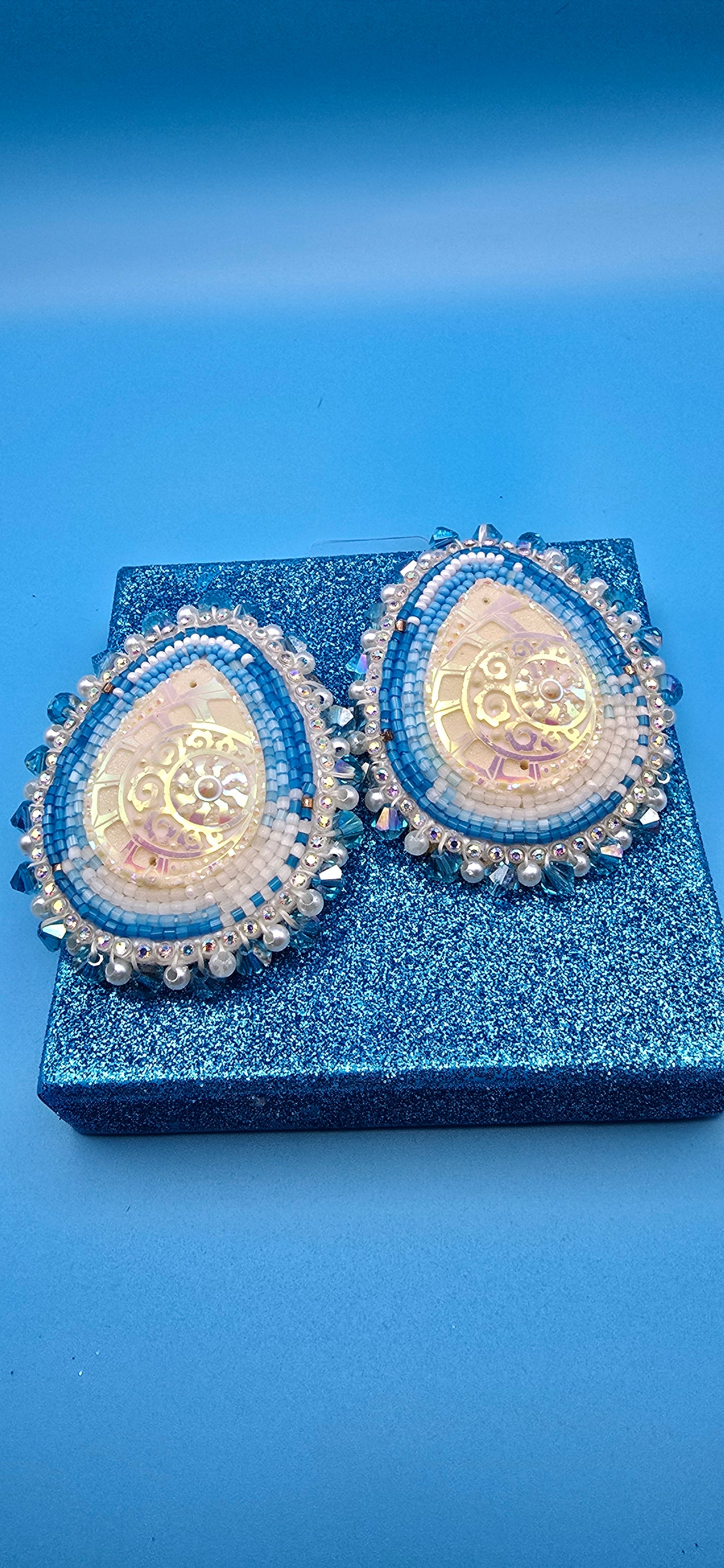 Beaded Aunty Earrings