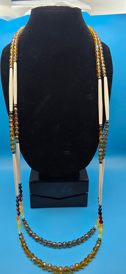 Men's Traditional Hair Pipe Necklace