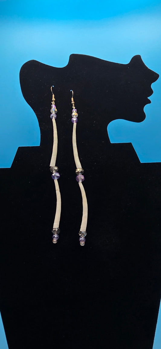 Dentalium Earrings