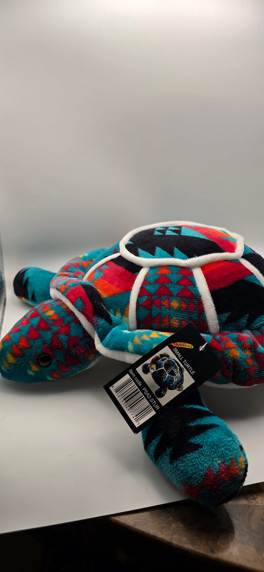 Native Plush Turquoise Turtle