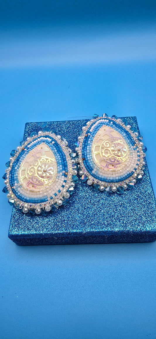 Beaded Aunty Earrings